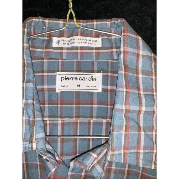 Men’s pierr carda. Medium long sleeve button shirt - Picture 2 of 10